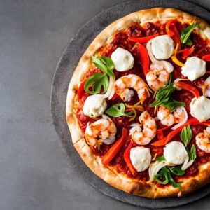 Pizza Garnalen