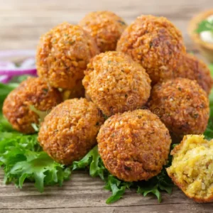 Falafel vegetarische schotel
